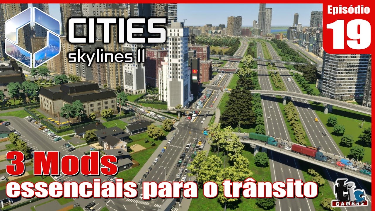 Cities Skylines 2 | Os 3 Melhores Mods de Trânsito (Road Builder, Traffic e Traffic Lights)