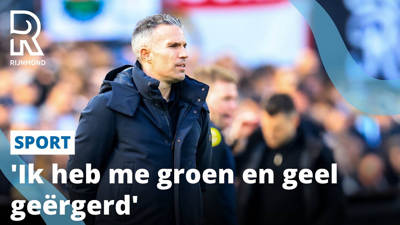 Van Persie gaf 'donderspeech' na slechte eerste helft Feyenoord | Rijnmond