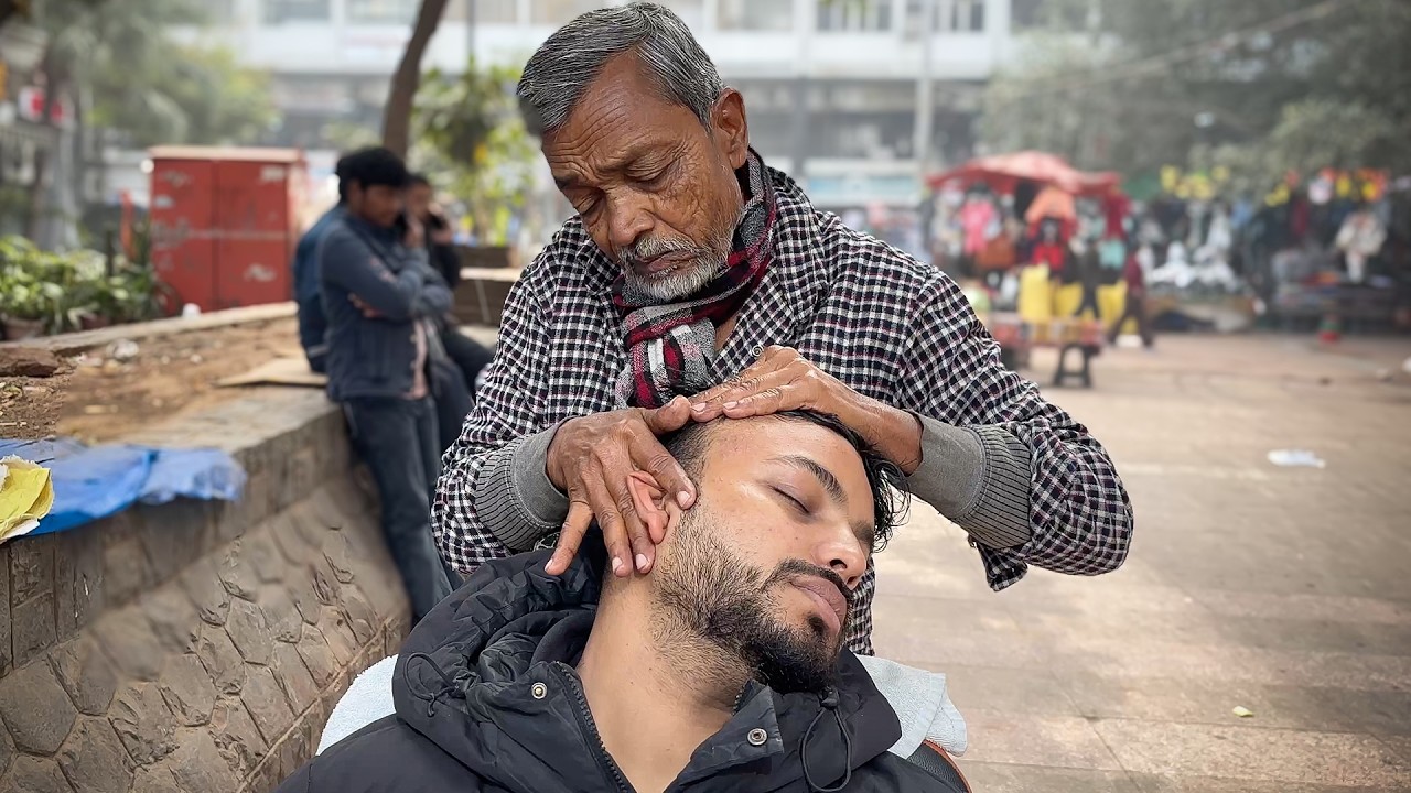 Waris Barber Insomnia Cure 😴 Head Massage | For Deep Relaxation & Better Sleep | ASMR Gautam 