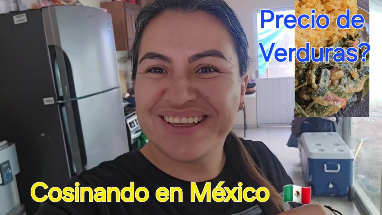 Cuánto Cuesta Vivir en México 🇲🇽 Un Día Tranquilo, Verduras y Comida Casera 