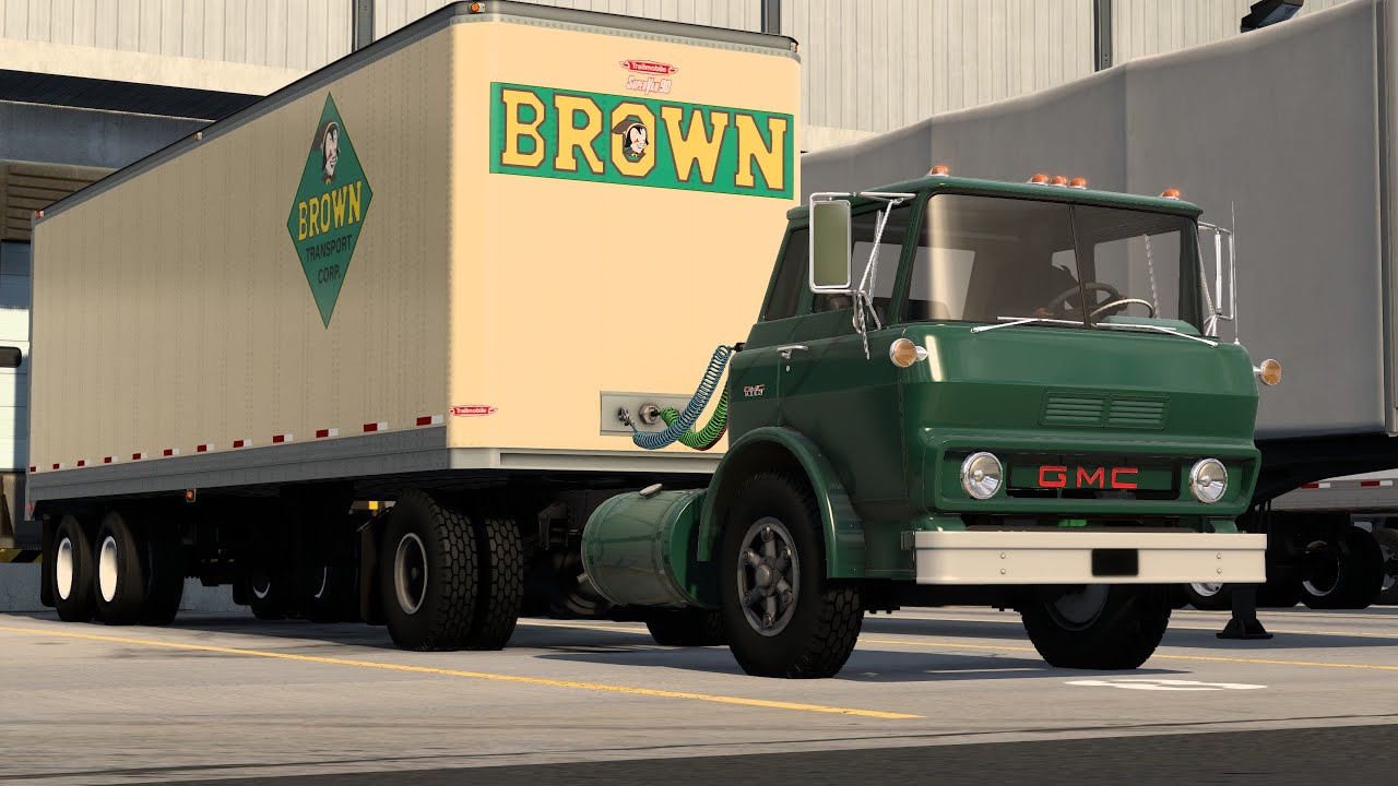 1970 GMC Tilt Cab 4000, With 478 CID Gasoline V6 Big Block In ATS 1.51!