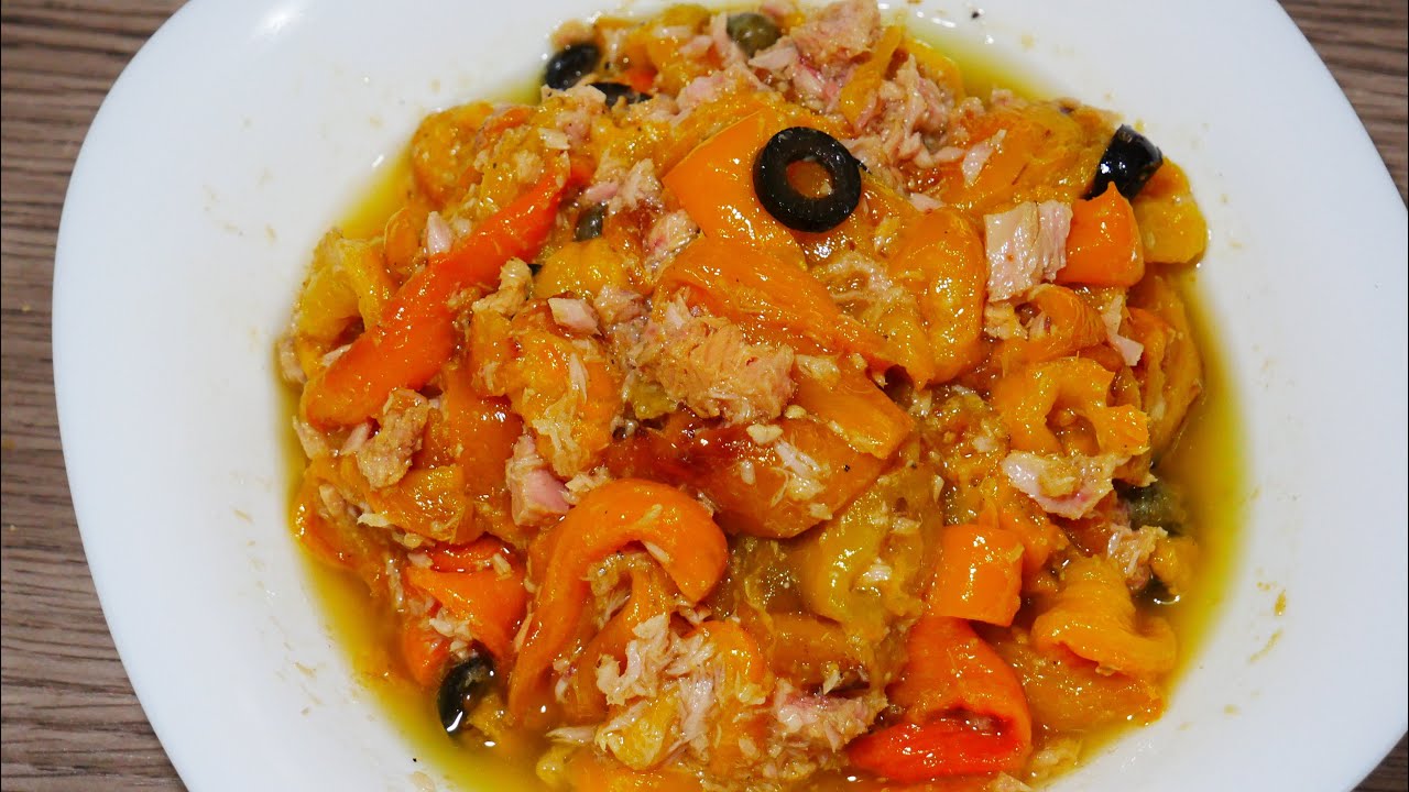 Peperoni con tonno - piatto estivo facile - IN CUCINA CON IVANA