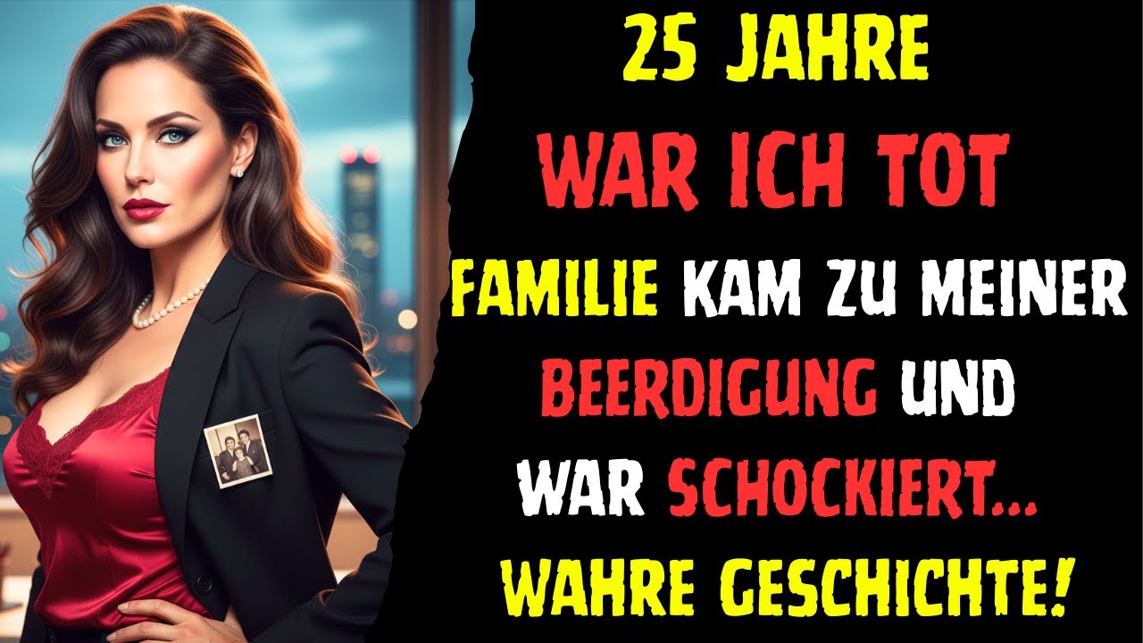25 Jahre war ich tot – Meine Familie kam zu meiner eigenen Beerdigung und war schockiert  Wahre Gesc