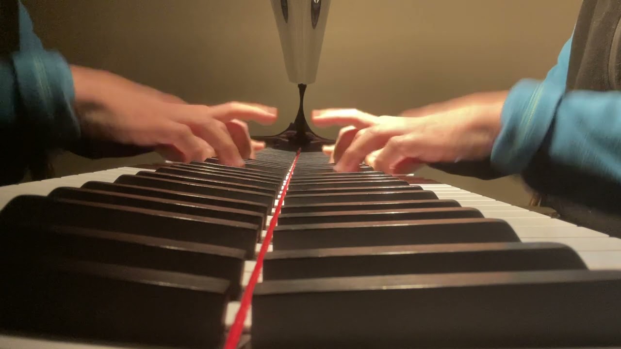 J. S. Bach: Preludio in Do m., Clavicembalo bentemperato libro I - Pianista: Mauro Montanari