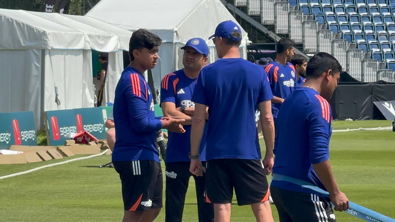 Watch: Vaibhav Sooryavanshi for the first Time in India Nets| Exclusive From Belfast