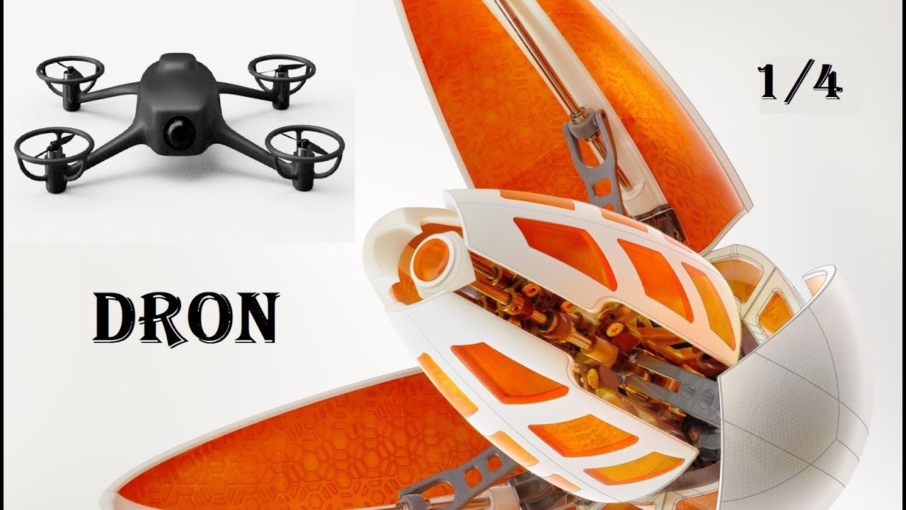 Autodesk Fusion - Kurs Zaawansowany - Dron 1/4