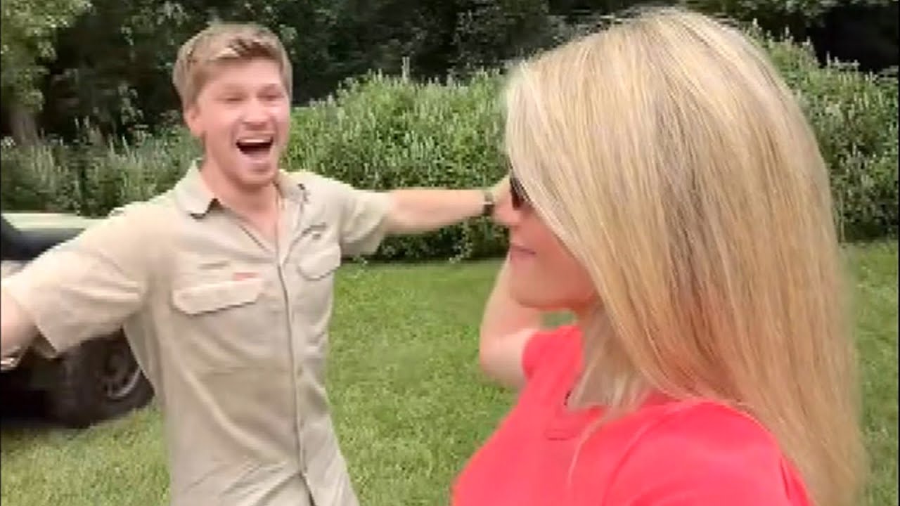 Witney Carson TROLLS Robert Irwin After Flying 30 Hours to See Him