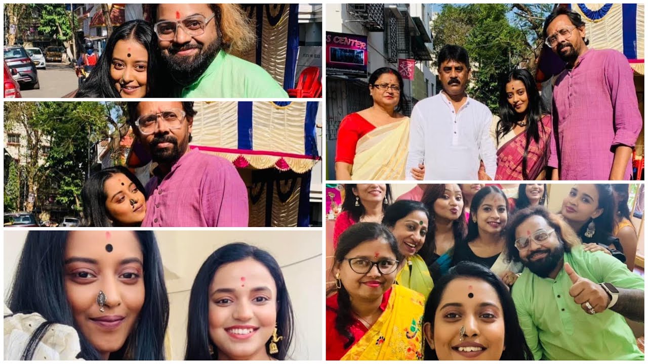 Saraswati pujo vlog || Our Office || Shruti Swarna Rishav Annwesha ||