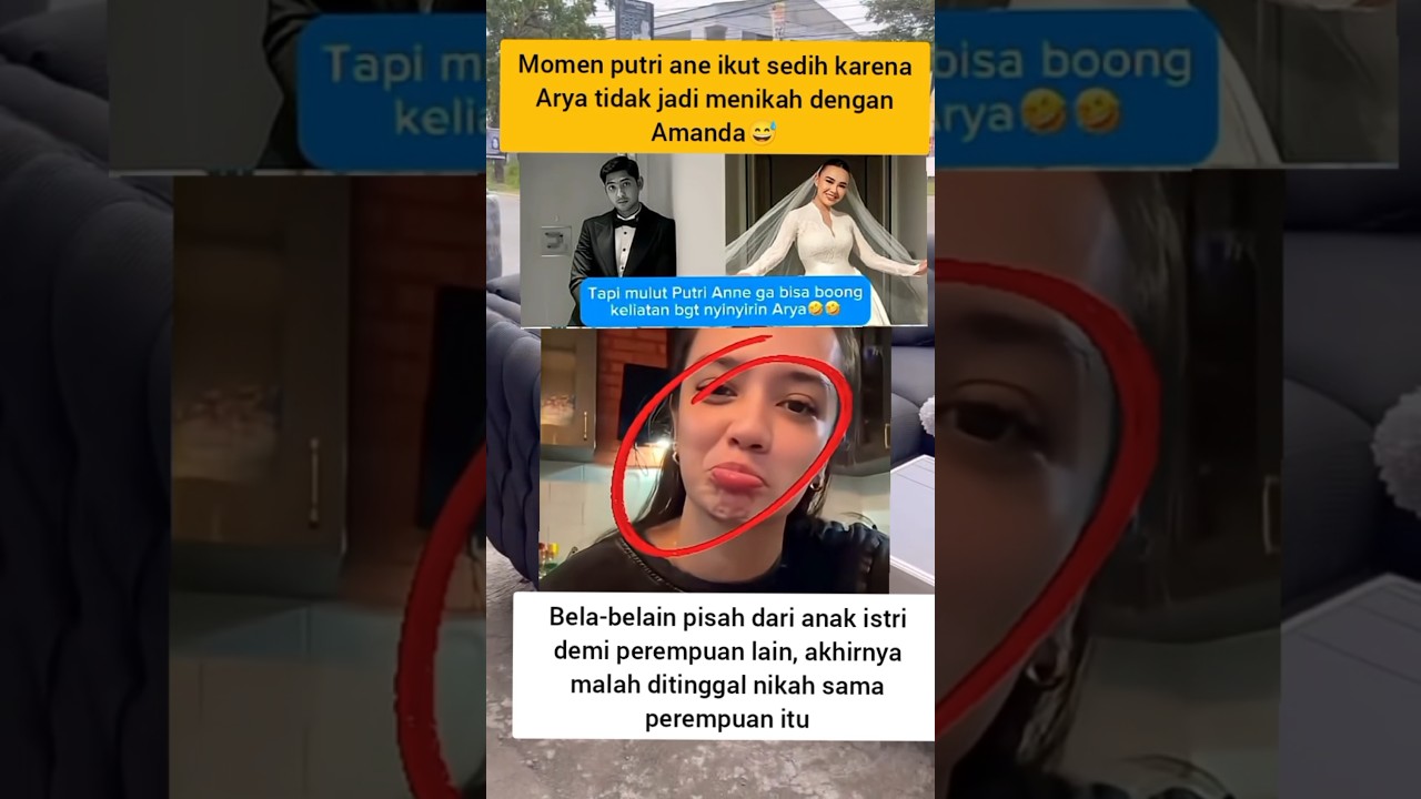 putri Anne nyinyir Arya saloka yang tak jadi menikah dengan Amanda 