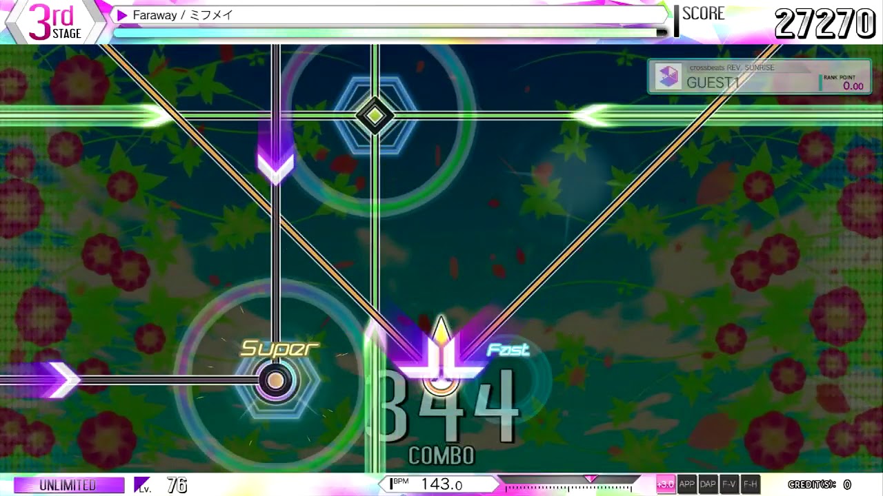 【crossbeats REV.Sunrise】Faraway - ミフメイ