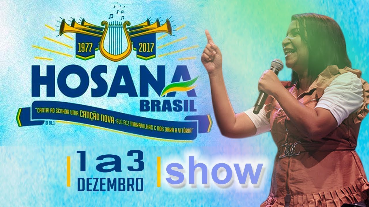 Show Hosana Brasil - Salette Ferreira (01/12/17)