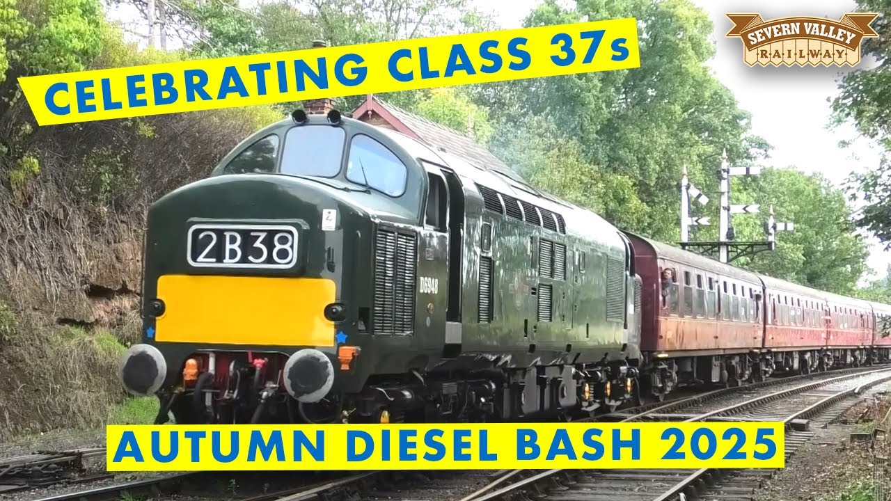 Celebrating Class 37s at the Autumn Diesel Bash 2025