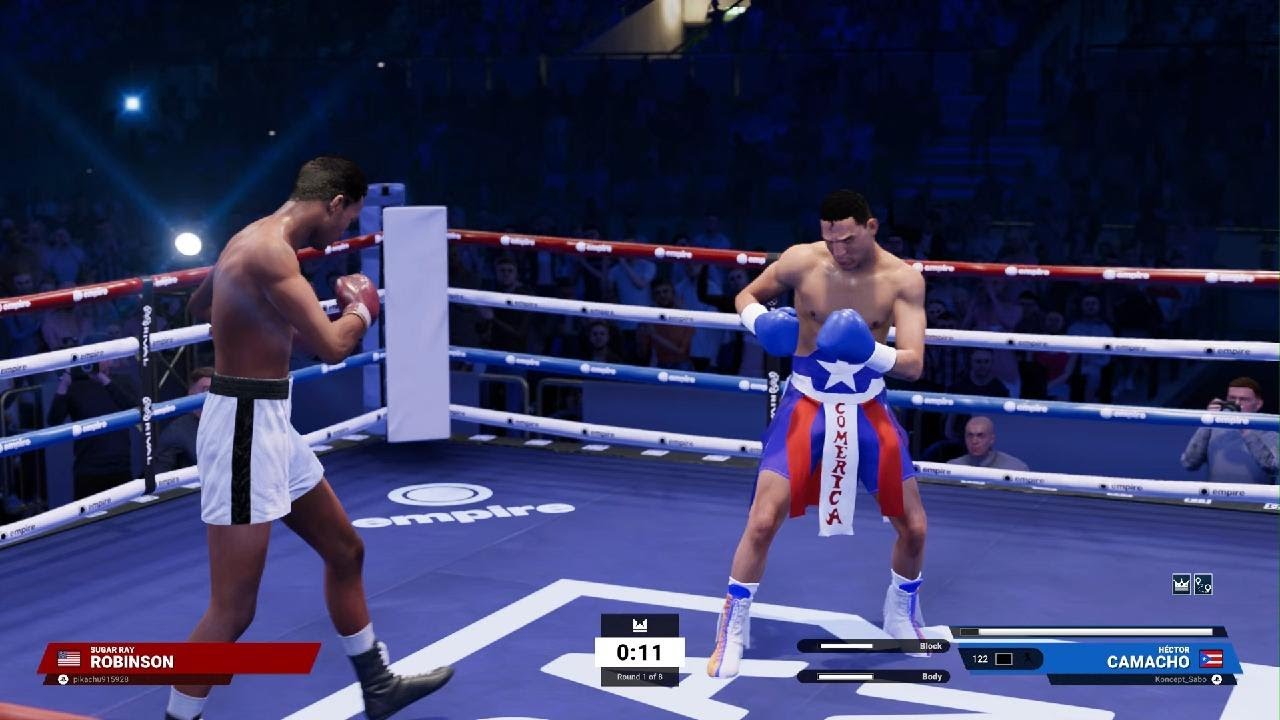 Undisputed Camacho vs Sugar Ray. Basic fundamental