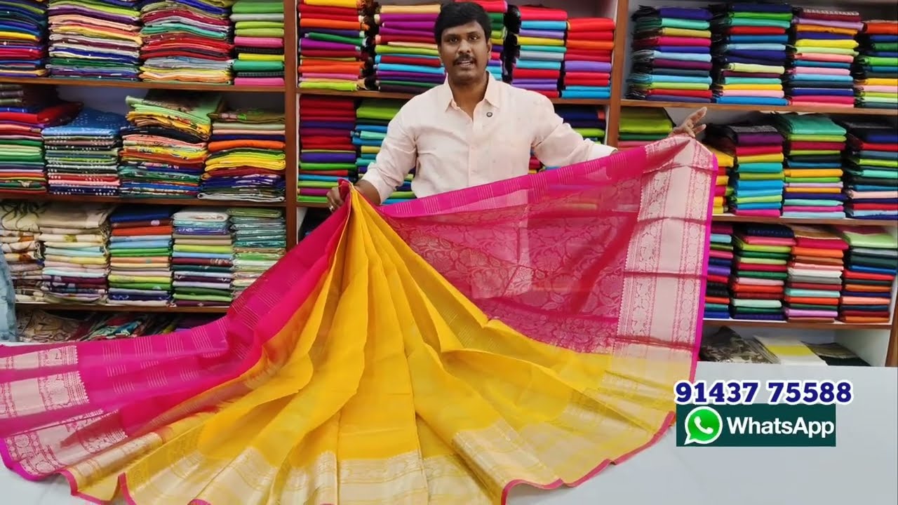 మంగళగిరి పట్టుచీరలుఅలాగే మంగళగిరి కాటన్ చీరలు తో పాటుగా డ్రెస్ మెటీరియల్స్ కూడా మీకు నచ్చే విధంగా