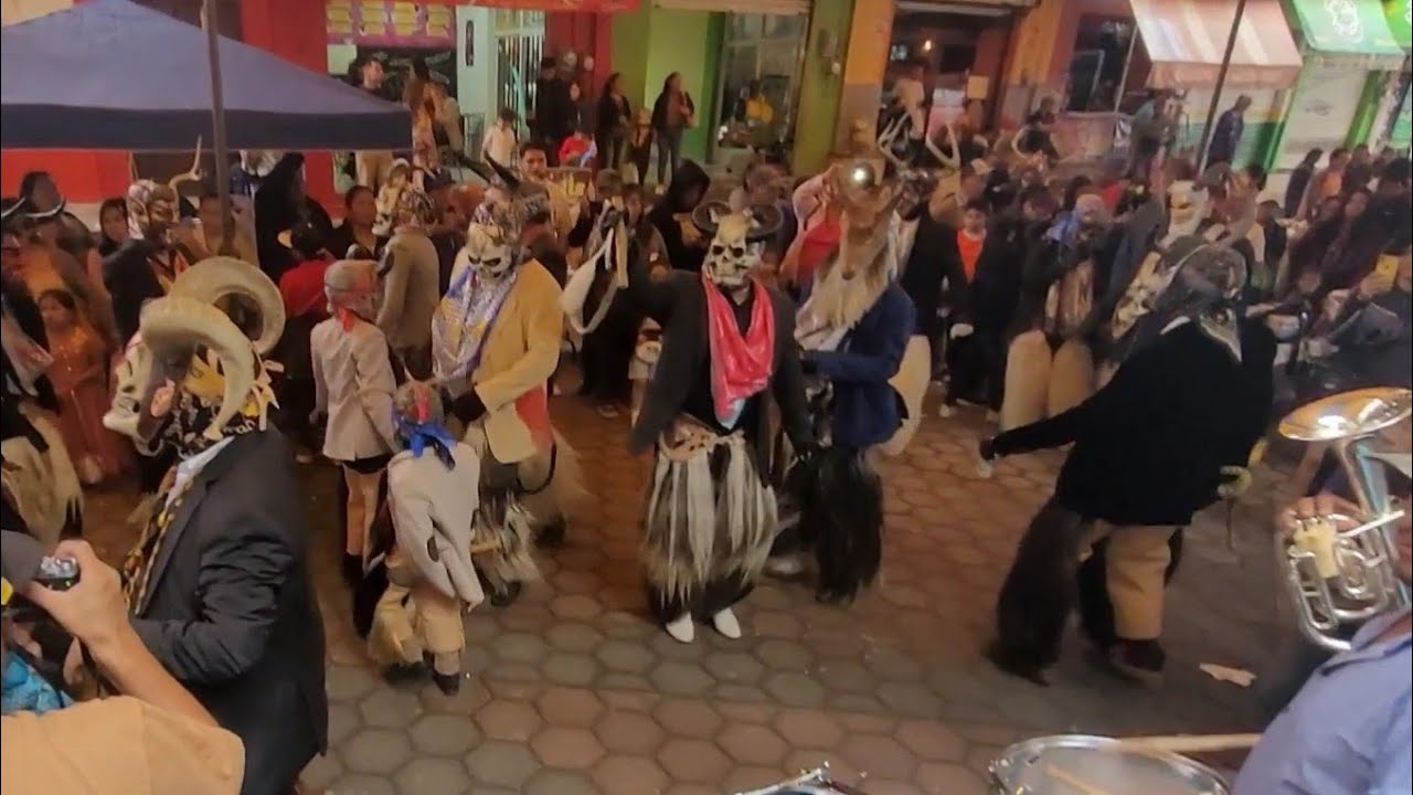 ASÍ INICIAMOS LA CALENDA CON LA DANZA DE DIABLOS 11 VENADO.SANTIAGO JUXTLAHUACA/23/JULIO/ 2024 BBSRC