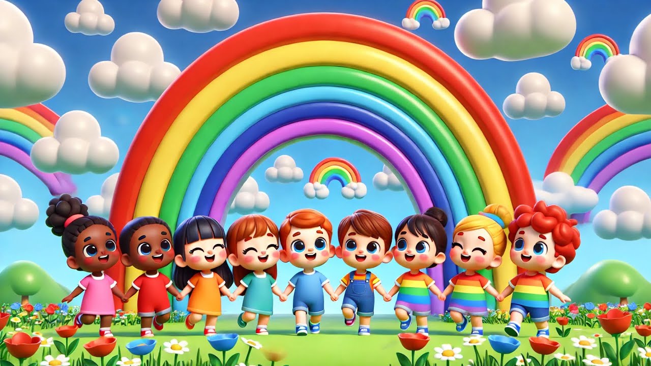 Les Couleurs de l’Arc-en-Ciel ! 🌈 | Voyage en couleurs | Chanson éducative 🎶| Apprendre en s’amusant