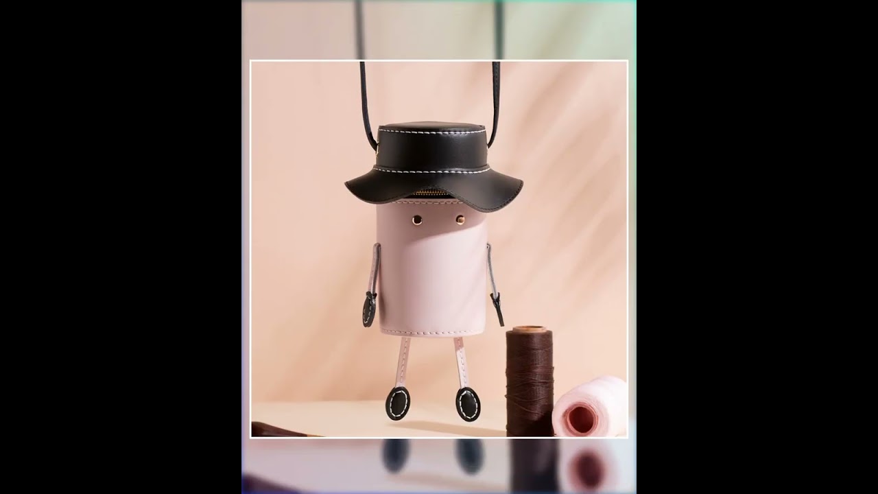 Leather Hat Crossbody Bag DIY Kit