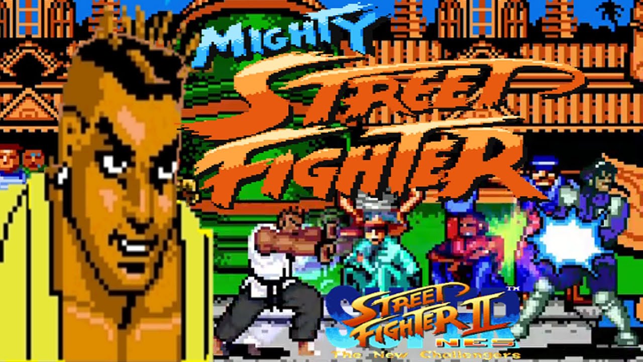 MIGHTY STREET FIGHTER (SF2 NES EDITION) - PC LONGPLAY - SEAN PLAYTHROUGH (NO DEATH RUN)