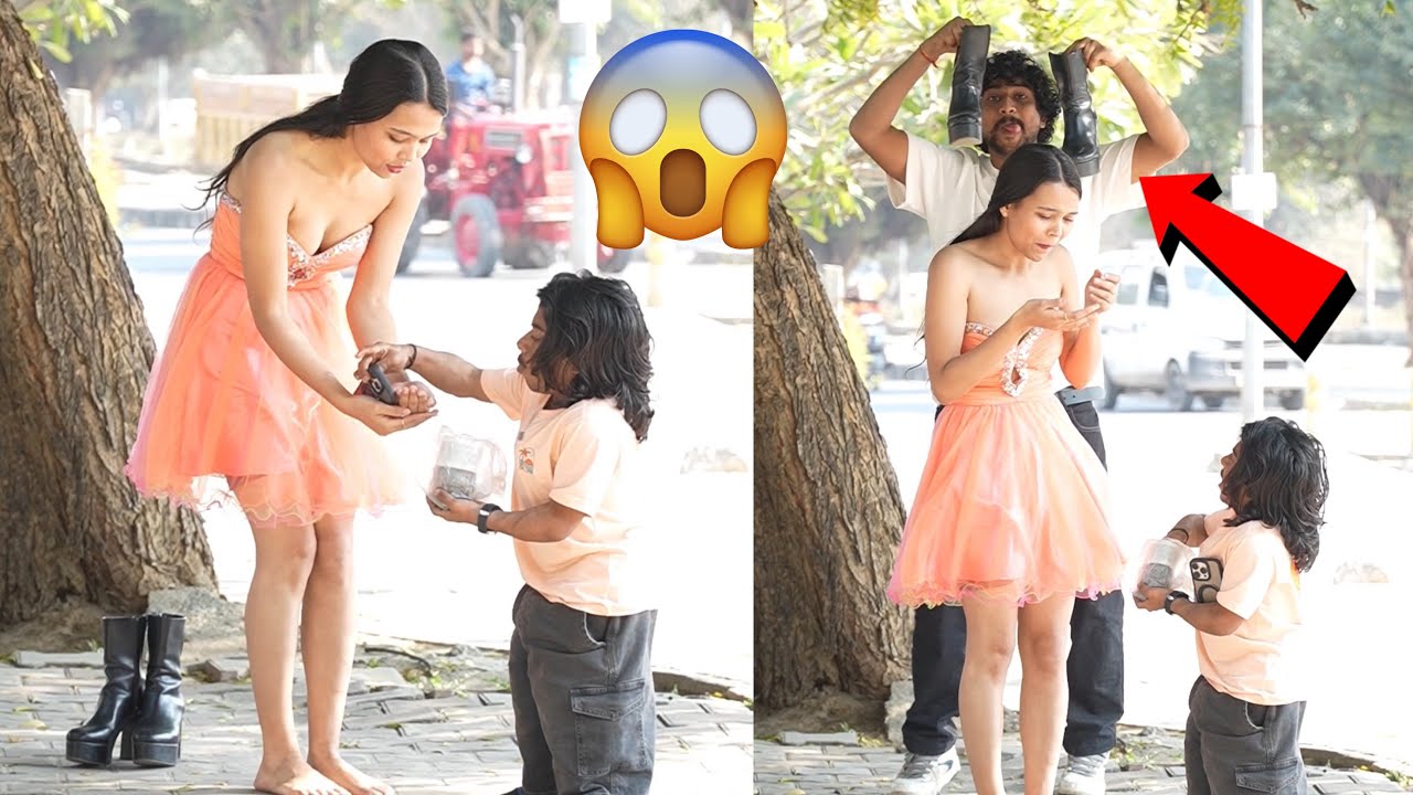 लड़की के किये जूते चोरी😱 | Prank On. Cute Girl 🥰 | The Real Satish
