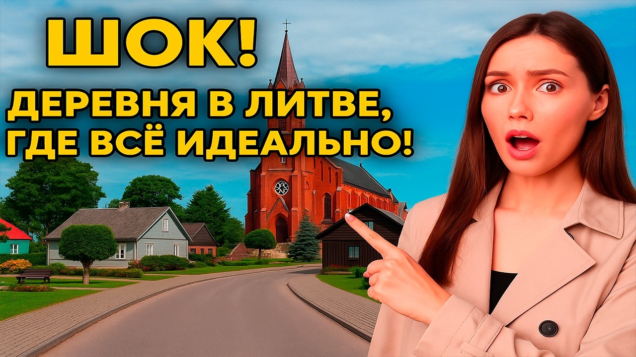 ШОК! Деревня в Литве, где всё идеально! | Реакция KOLA KZ