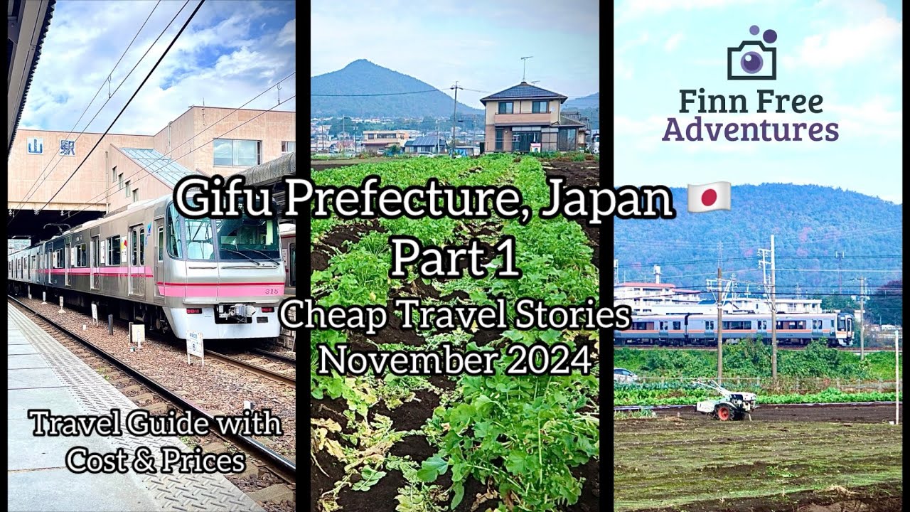 Gifu, Japan Part 1 Nov 2024 - Travel Stories by &copy; Finn Free Adventures