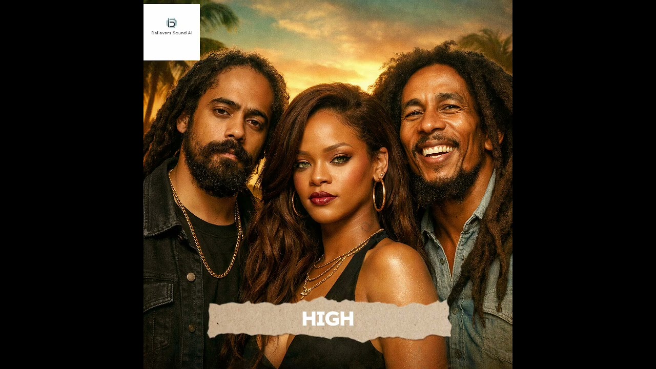 Damian Marley ft Rihanna and Bob marley  - 🎵 YOU’RE THE MOST HIGH 🎵(Official music lyrics video)2026