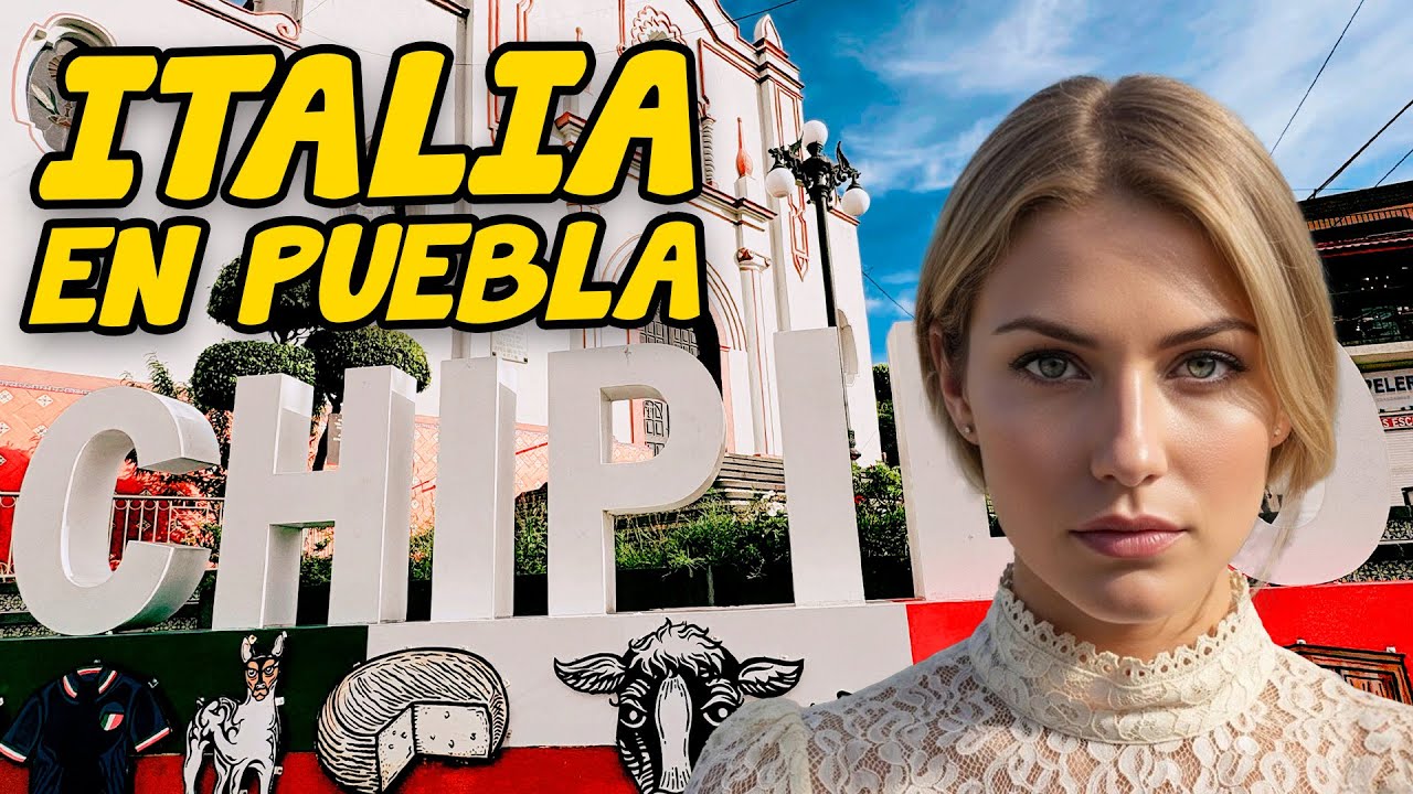 Un Pueblo ITALIANO dentro de PUEBLA México😳