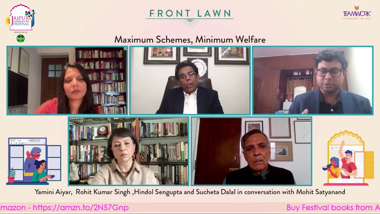 Maximum Schemes, Minimum Welfare| Jaipur Literature Festival 2021