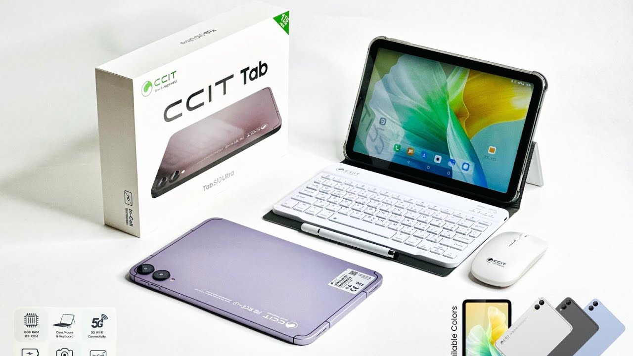 CCIT&mdash;TAB S10ultra&mdash;5G📶  10.1&rdquo; Incell IPS LCD ✅ RAM:16GB , ROM:1TB ✅