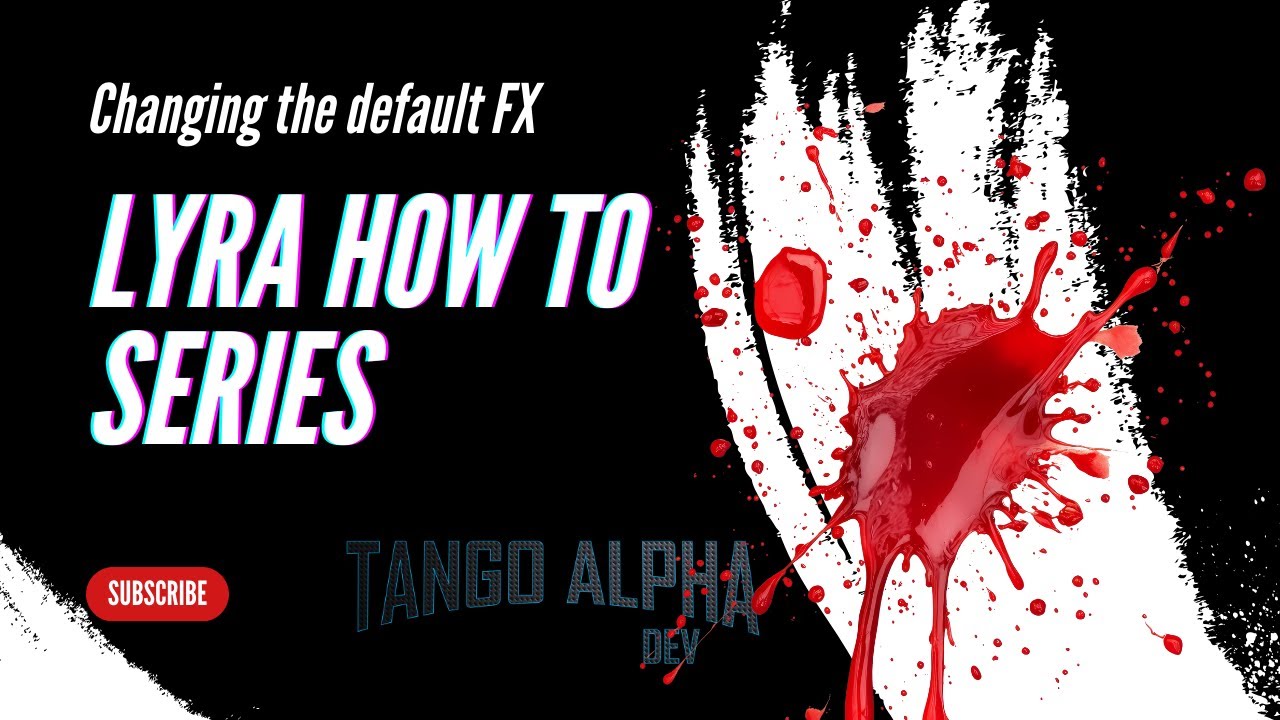 Lyra Series How To Make Better FX Like Blood Splatter in UE5 Unreal Engine using Decals and Niagara