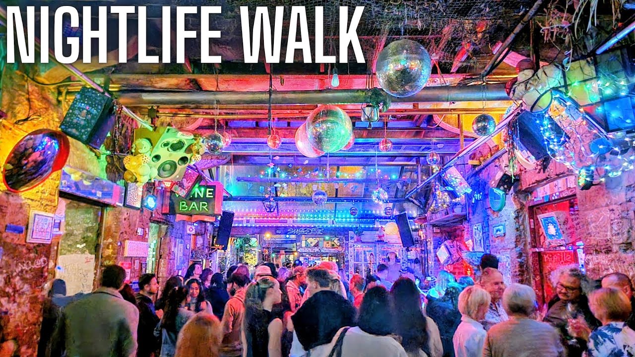 Budapest Nightlife Walk 4k Footage Unedited City Experience