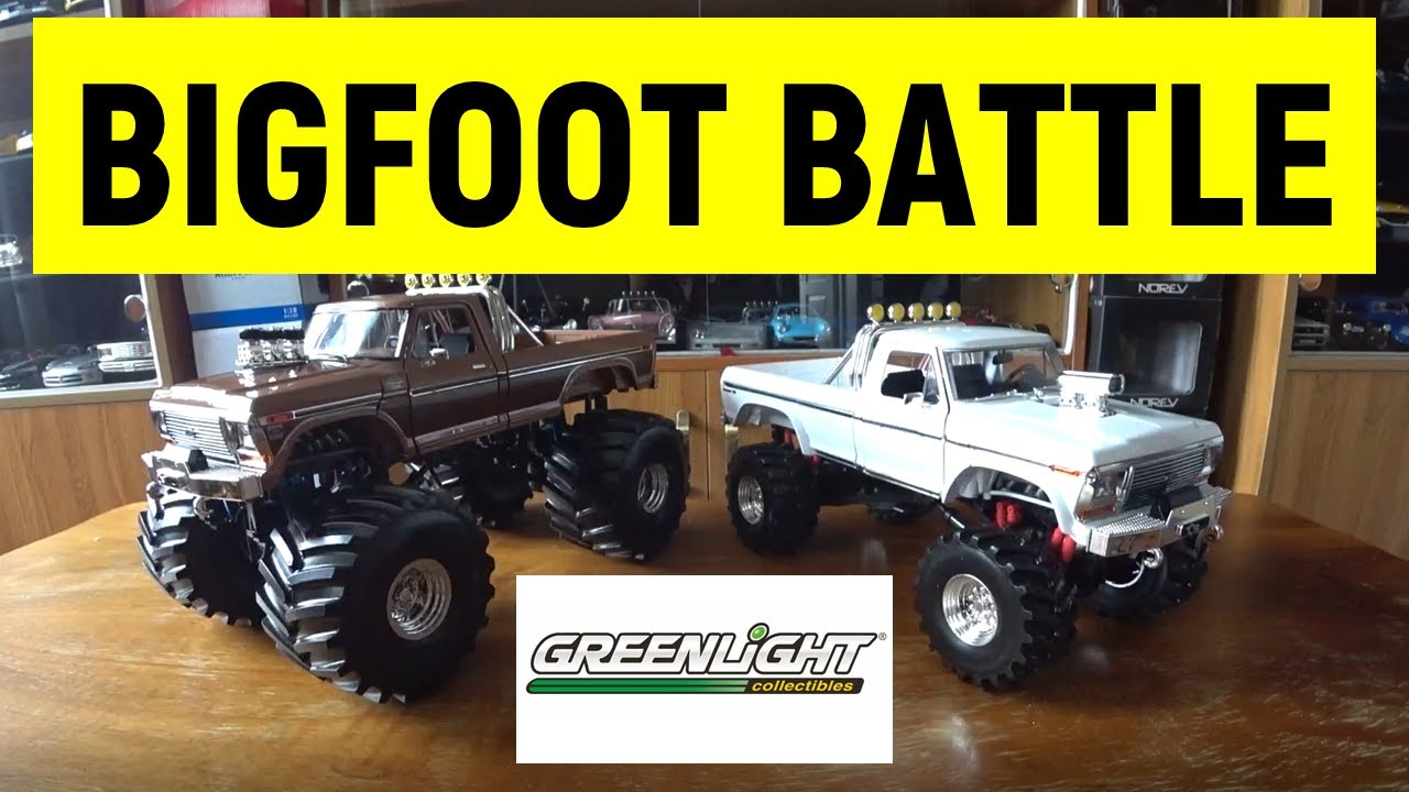 Bigfoot Review: Ford F350 & F250 by Greenlight (1:18 scale)