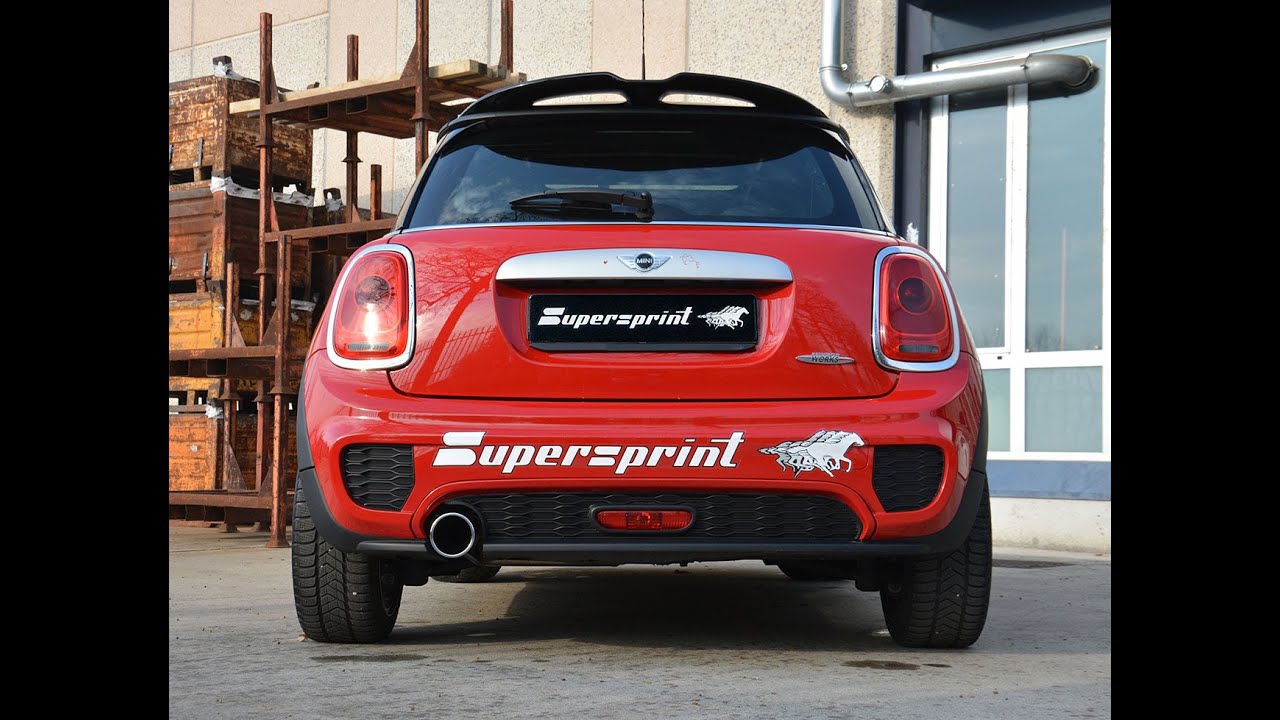 Mini F56 Cooper 1.5T SOUND with Supersprint catback exhaust