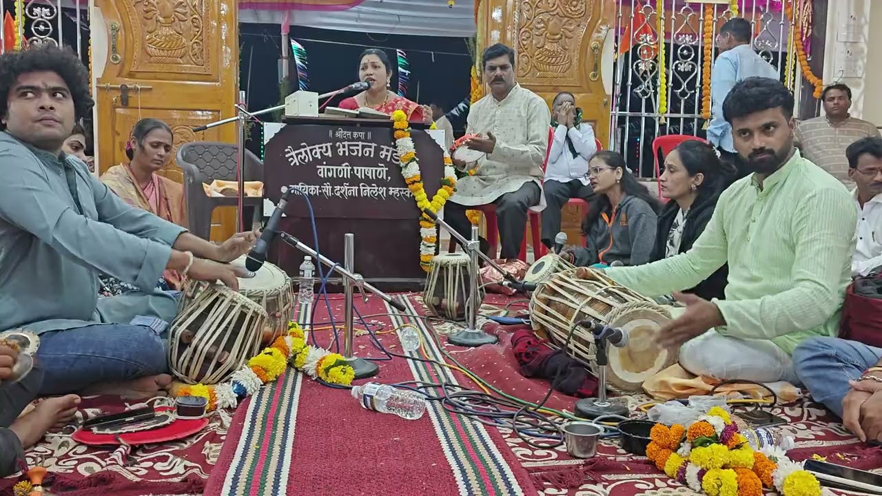 मन लागो रे लागो रे अभंग || गायिका:- सौ. दर्शना म्हस्कर || पखवाज:- रोहन पाटील || तबला:- सनद दळवी || 