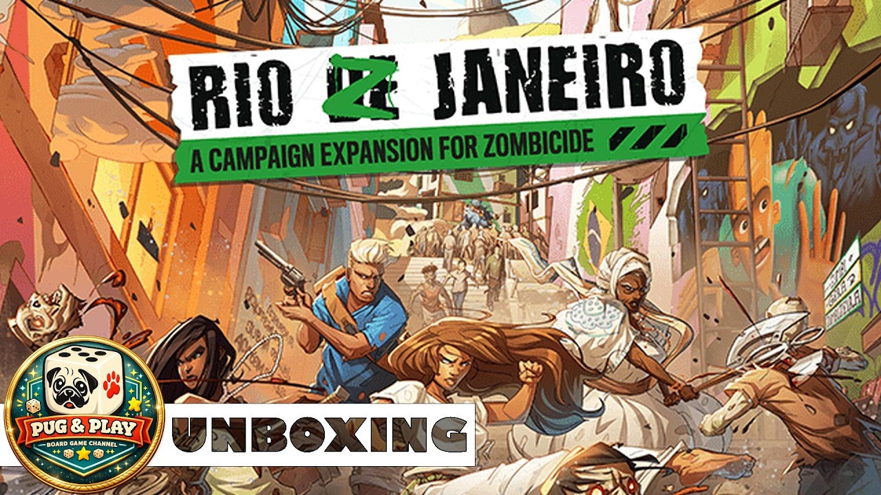 📦 Zombicide (2nd Edition): Rio Z Janeiro - Avec un peu de retard, sans égaler la poste...