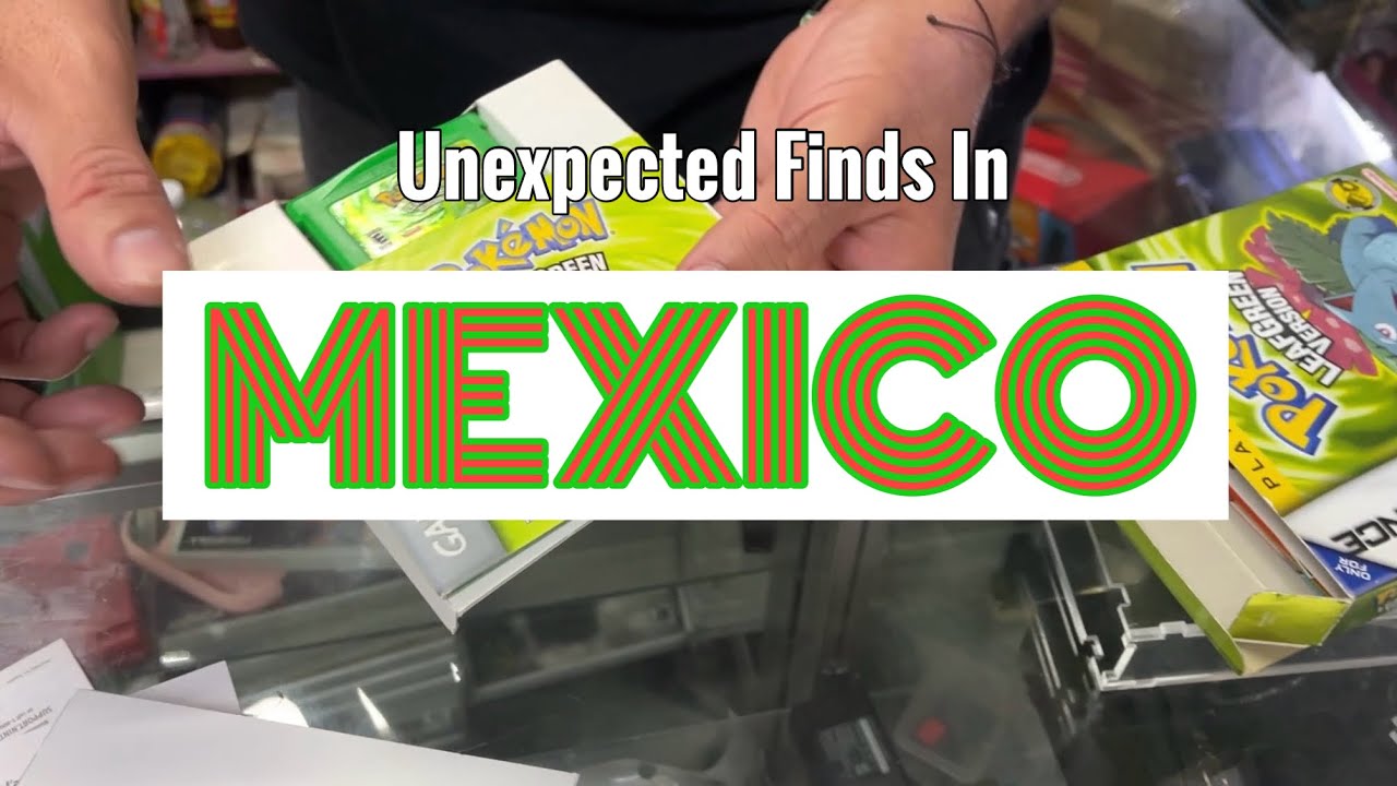 🇲🇽 All The Vendors Pulled Out The Retro Game BANGERS!
