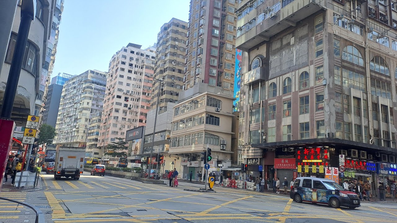 Suasana musim dingin di Hongkong