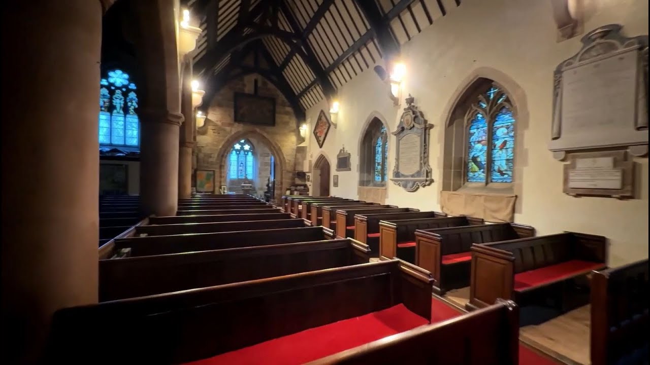 A visit to a  Grade I listed Church at Myddle in Shropshire