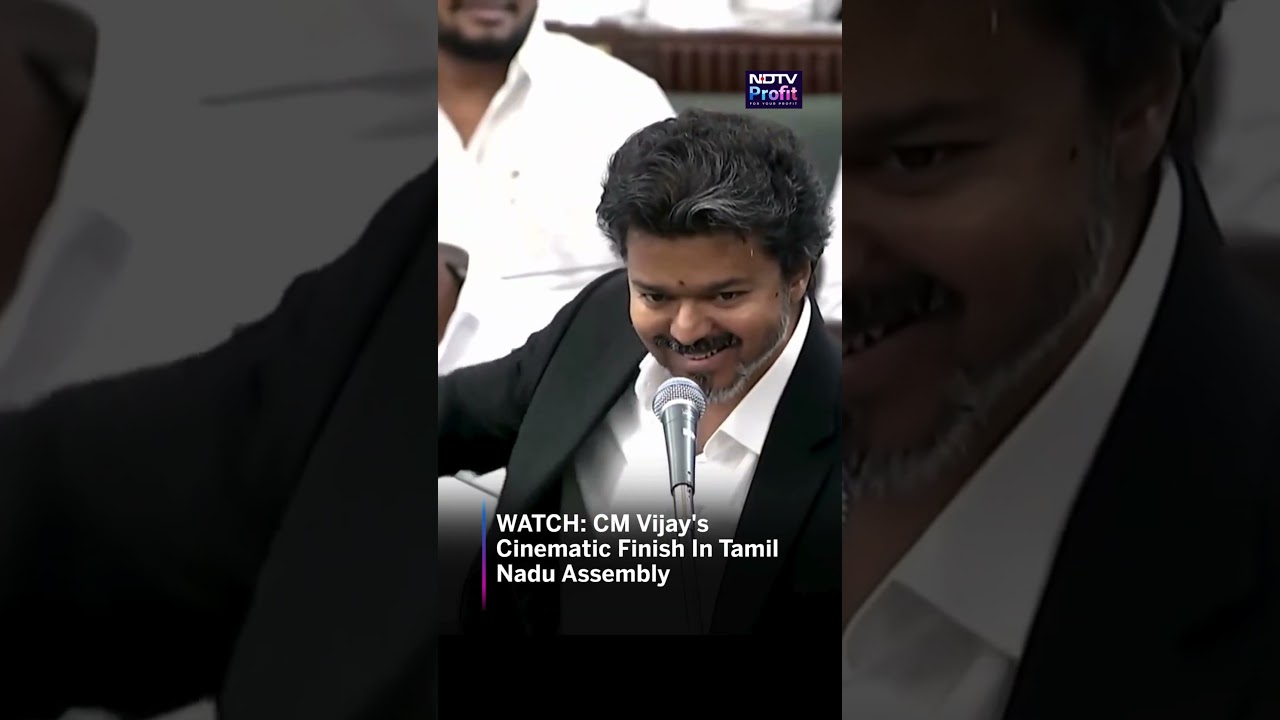 WATCH: CM Vijay's Cinematic Finish In Tamil Nadu Assembly #Shorts