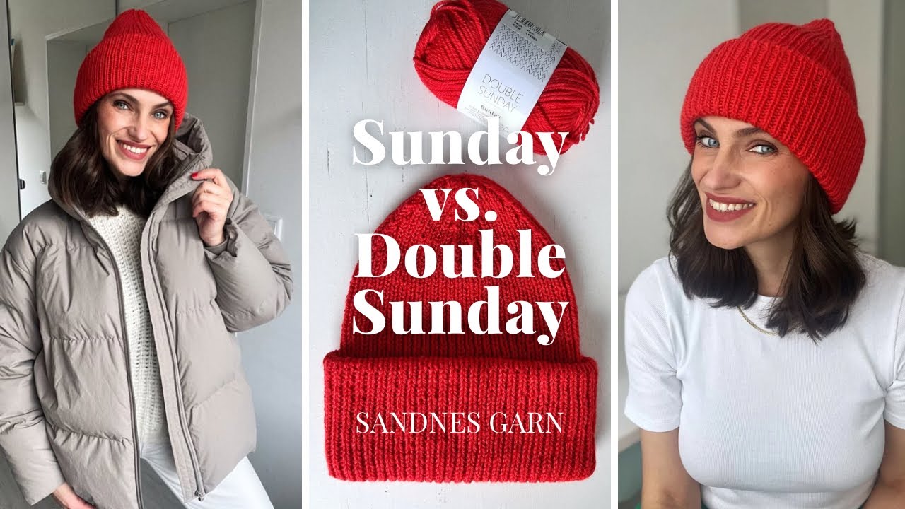 VLOG Nr. 29 | Merino od SANDNES GARN! DOUBLE SUNDAY vs. SUNDAY? Jak wypadły w tym samym projekcie?