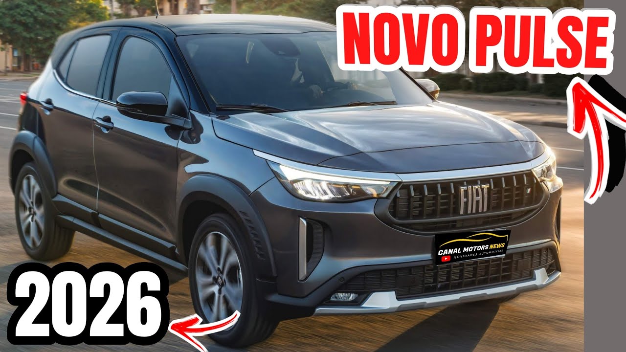 NOVO FIAT PULSE 2026 / PRE&Ccedil;OS E VERS&Otilde;ES PULSE 2026