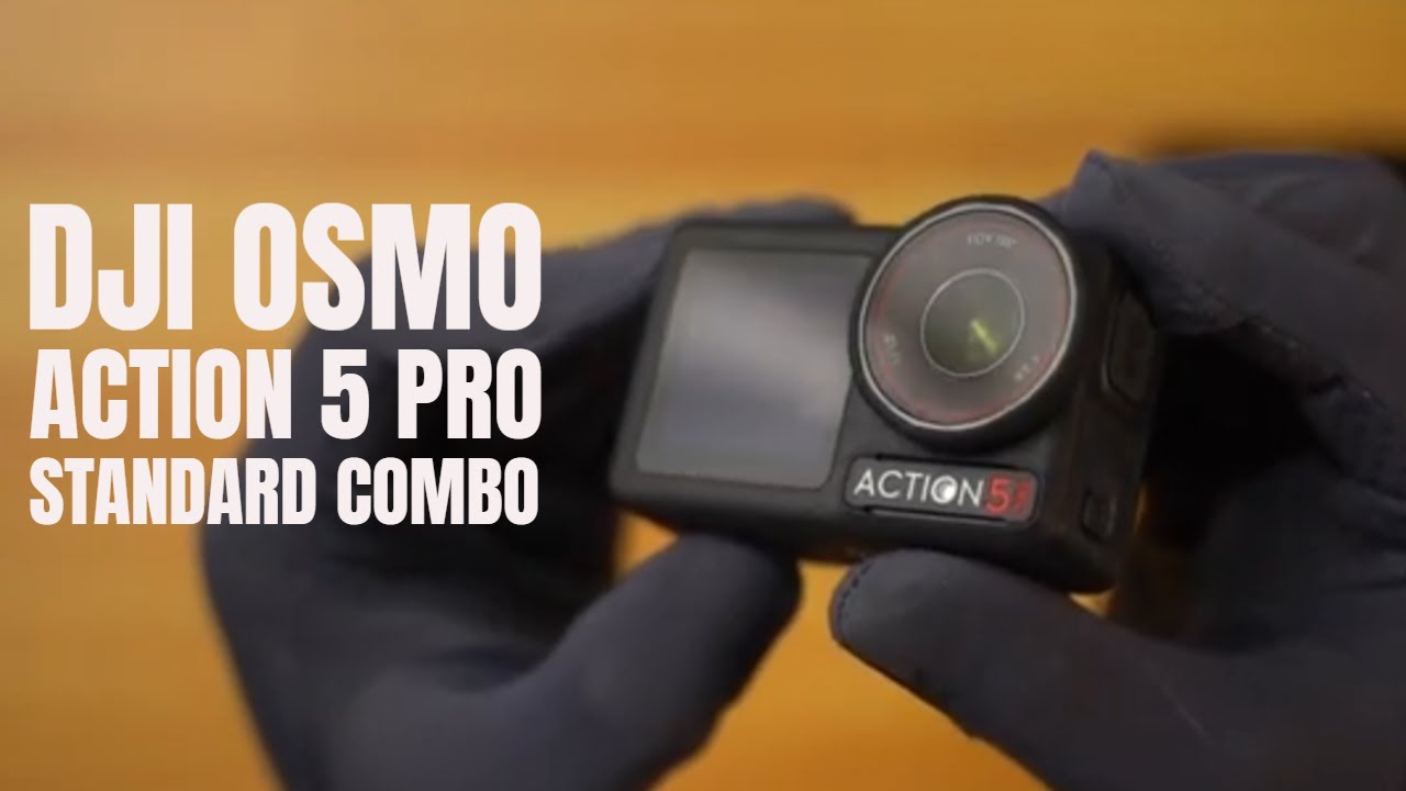 Dji Osmo action 5 Pro (Standard Combo) - Unboxing ASMR