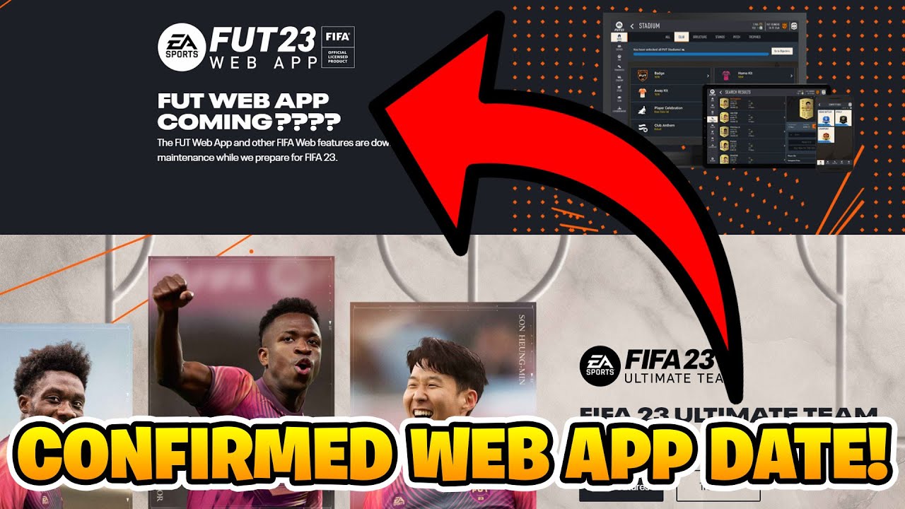 CONFIRMED FIFA 23 WEB APP TIME & DATE!