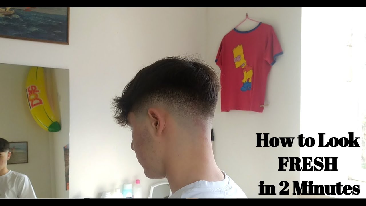 How to Look FRESH in 2 Minutes | Haircut by Chilly
