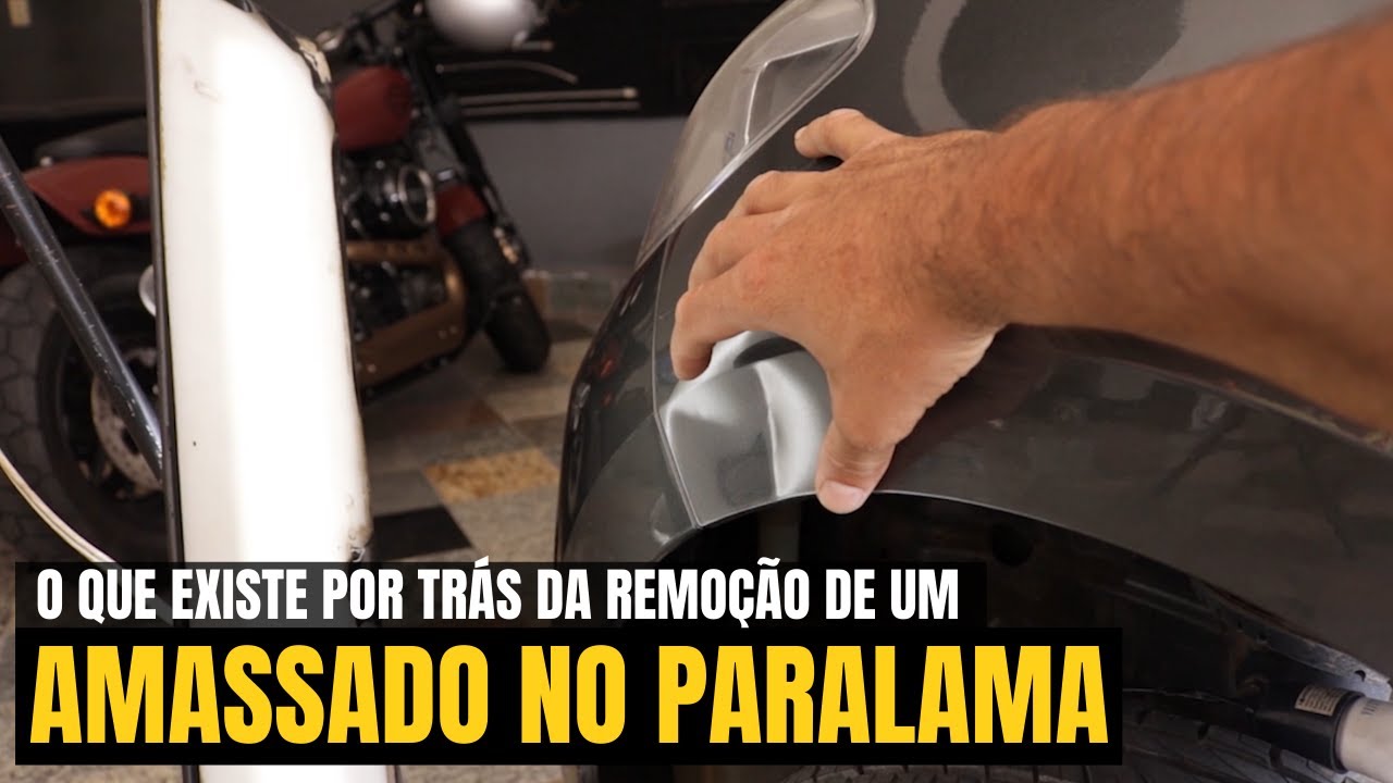 MARTELINHO DE OURO #461 COMO FAZER A REMOÇÃO DE UM AMASSADO NO PARALAMA