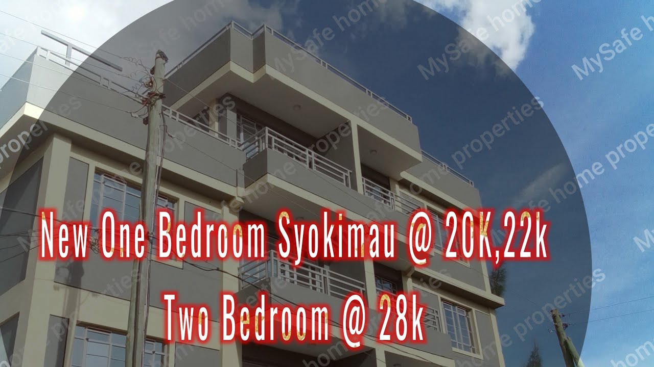 Letting One Bedroom Syokimau @ 20k