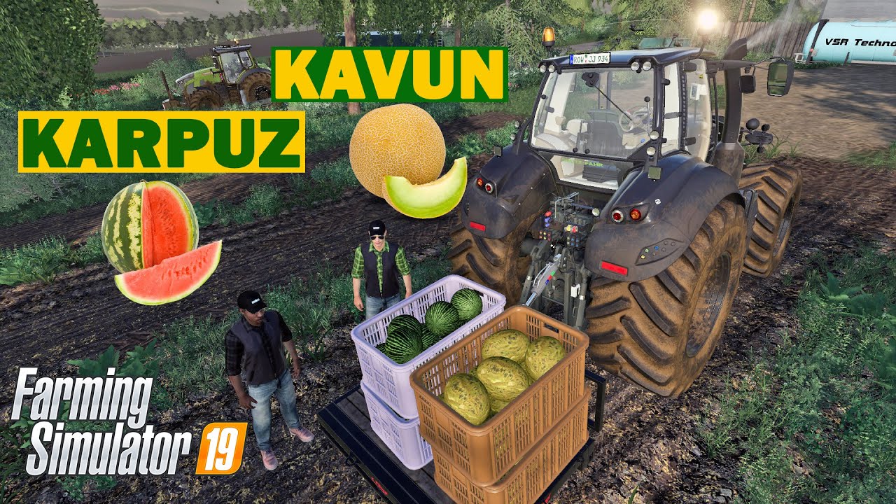KAVUN VAAAR, KARPUZ VAAAR | CHAMBERG VALLEY | FARMING SIMULATOR 2019 MP BÖLÜM 04
