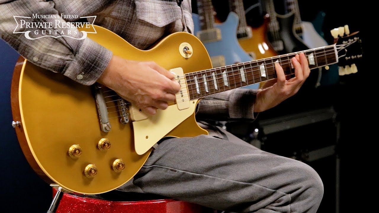 Gibson Custom 2018 VOS Historic '56 Les Paul Goldtop Electric Guitar
