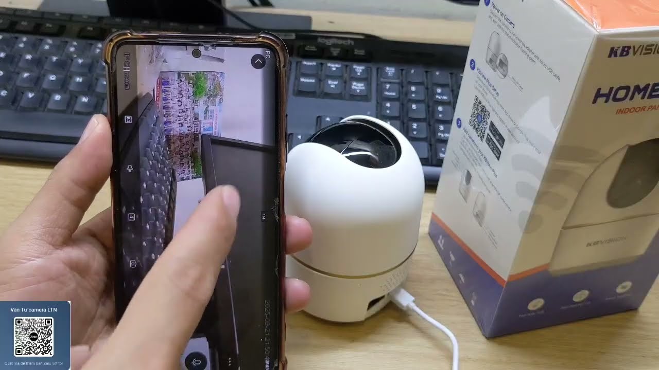 Hướng dẫn c&agrave;i đặt camera kbvision A5W 5MP 3K ở điện thoại ( chi tiểt  , xem l&agrave; l&agrave;m th&agrave;nh c&ocirc;ng !!! )