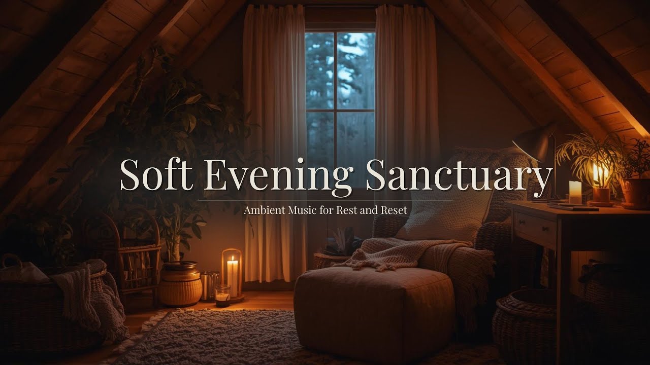 Quietly Held – Soft Evening Sanctuary | Calming Ambient Music for Anxiety Relief